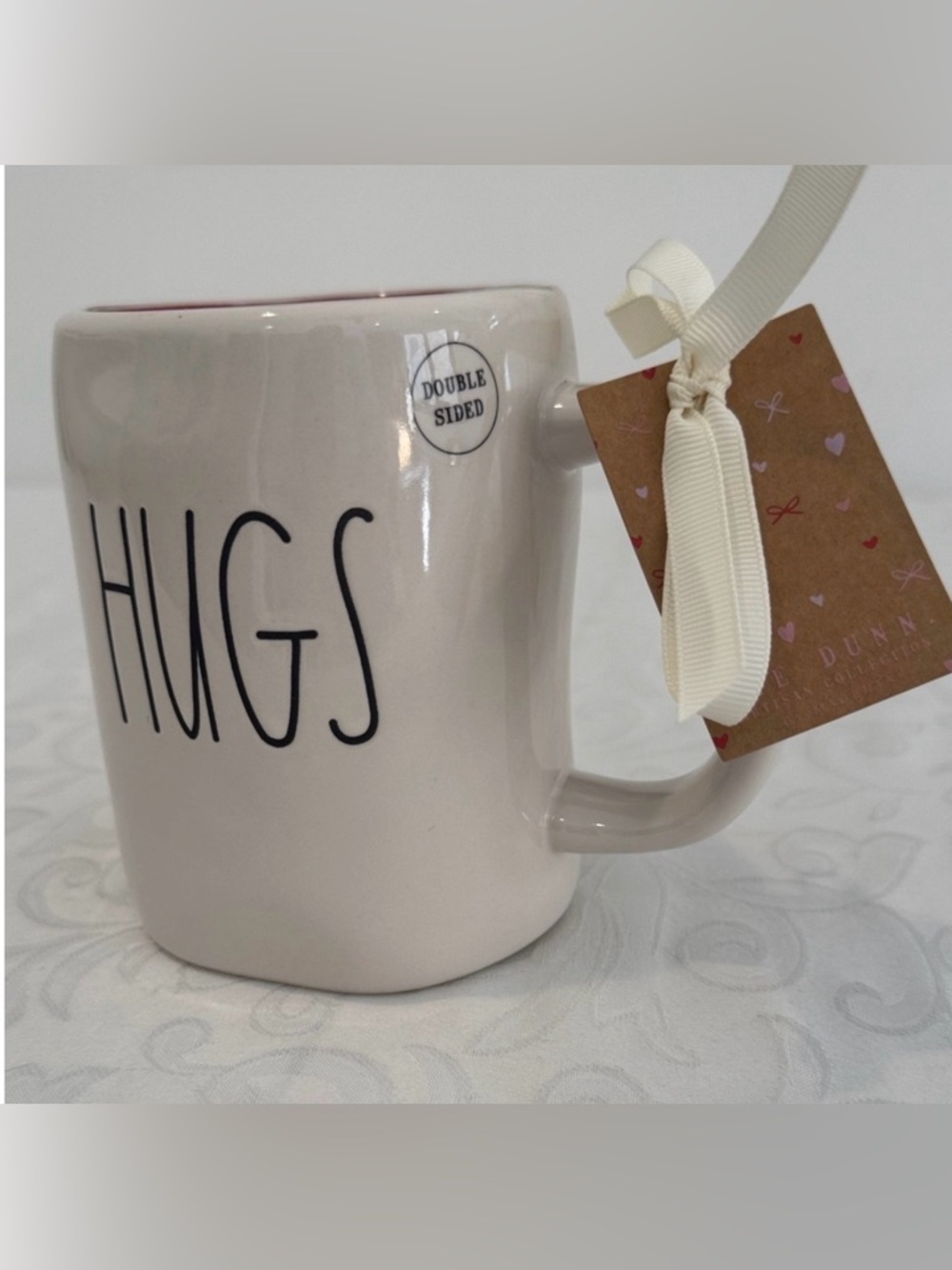 ❤️Rae Dunn Hugs & Kisses Double Sided Mug
